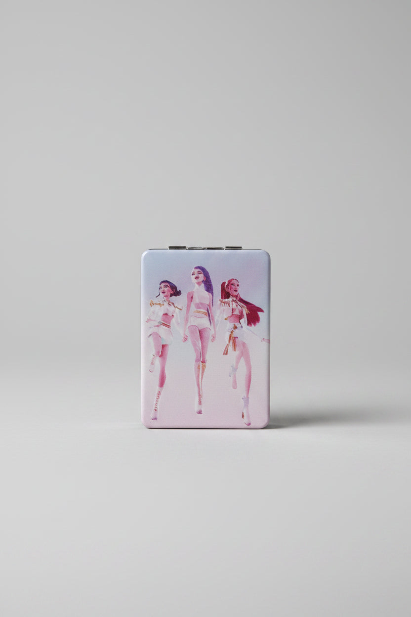 K-Pop Idol Compact Cosmetic Mirror | Cute Pocket Vanity Mirror