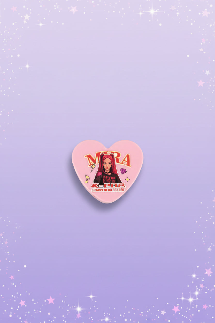 K- Pop Eraser Sharpner