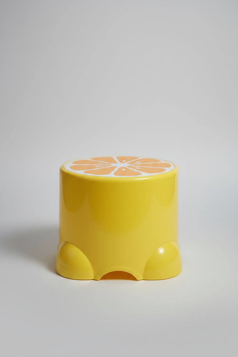 Cute Fruit Theme Kids Plastic Stool | Low Sitting Step Stool & Seat