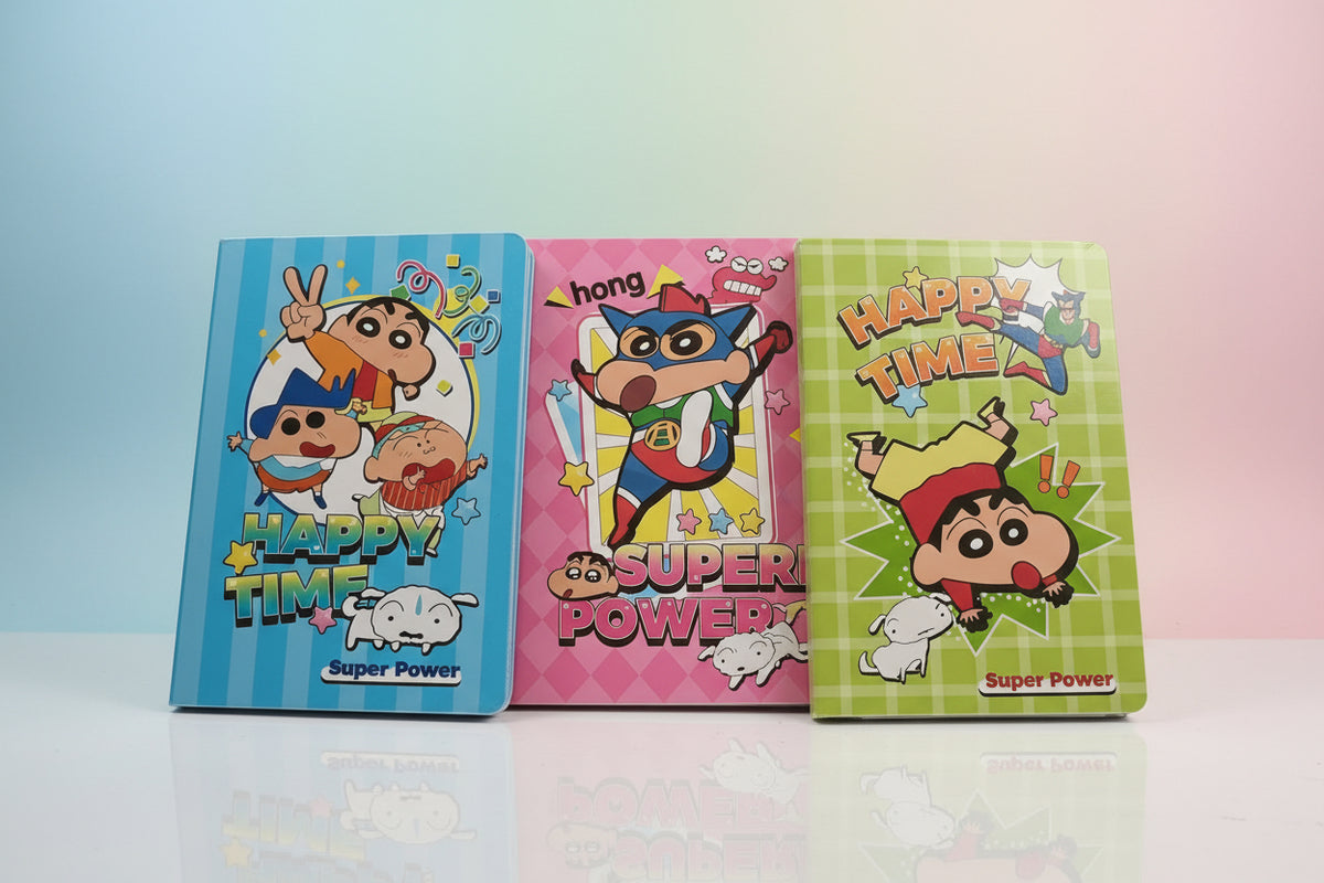 ShinChan Hardcover Diary | Cute Anime Notebook & Journal