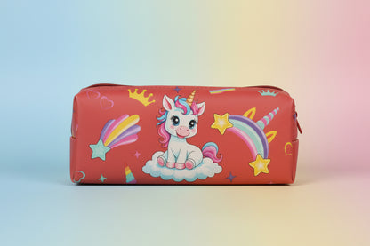 Cute Unicorn Stationery Pouch | Aesthetic Pencil Case & Organizer