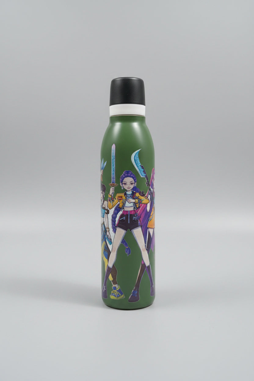 K-Pop Theme Water Bottle 500 ml | Aesthetic Insulated Drinkware