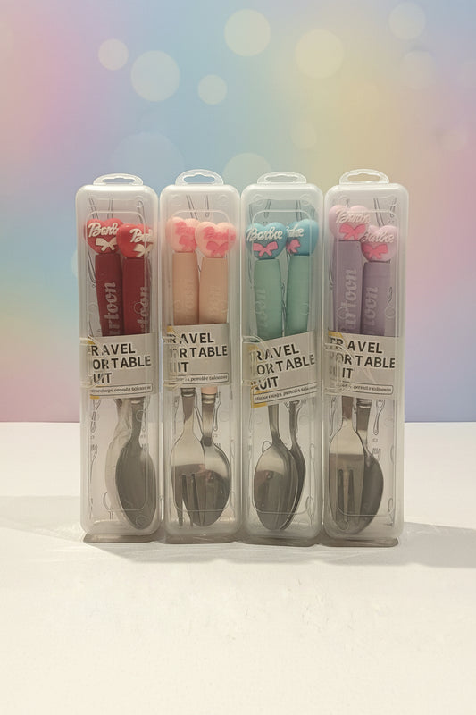 Barbie Cutlery Set