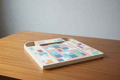 Morden Wooden Tetris Game