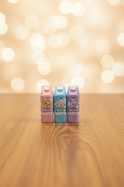 Milk Bottle Shape Eraser