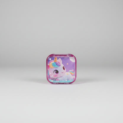 Cute Unicorn Water Glitter Pencil Sharpeners | Magical Liquid Sharpeners for Kids