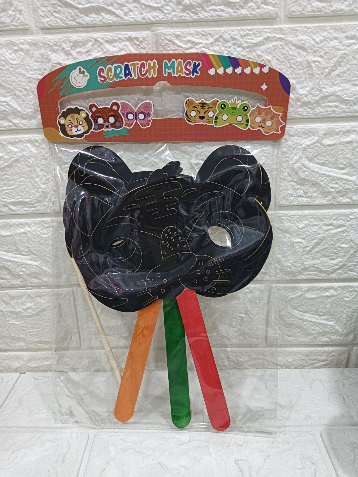 Splotch Mask Scratch Mask DIY | Fun Scratch Art Mask Kit