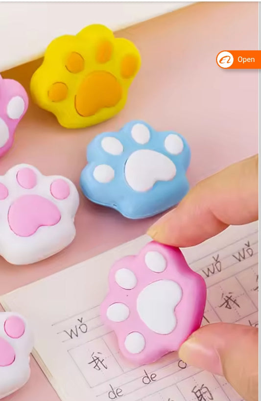 Paw Shape Eraser