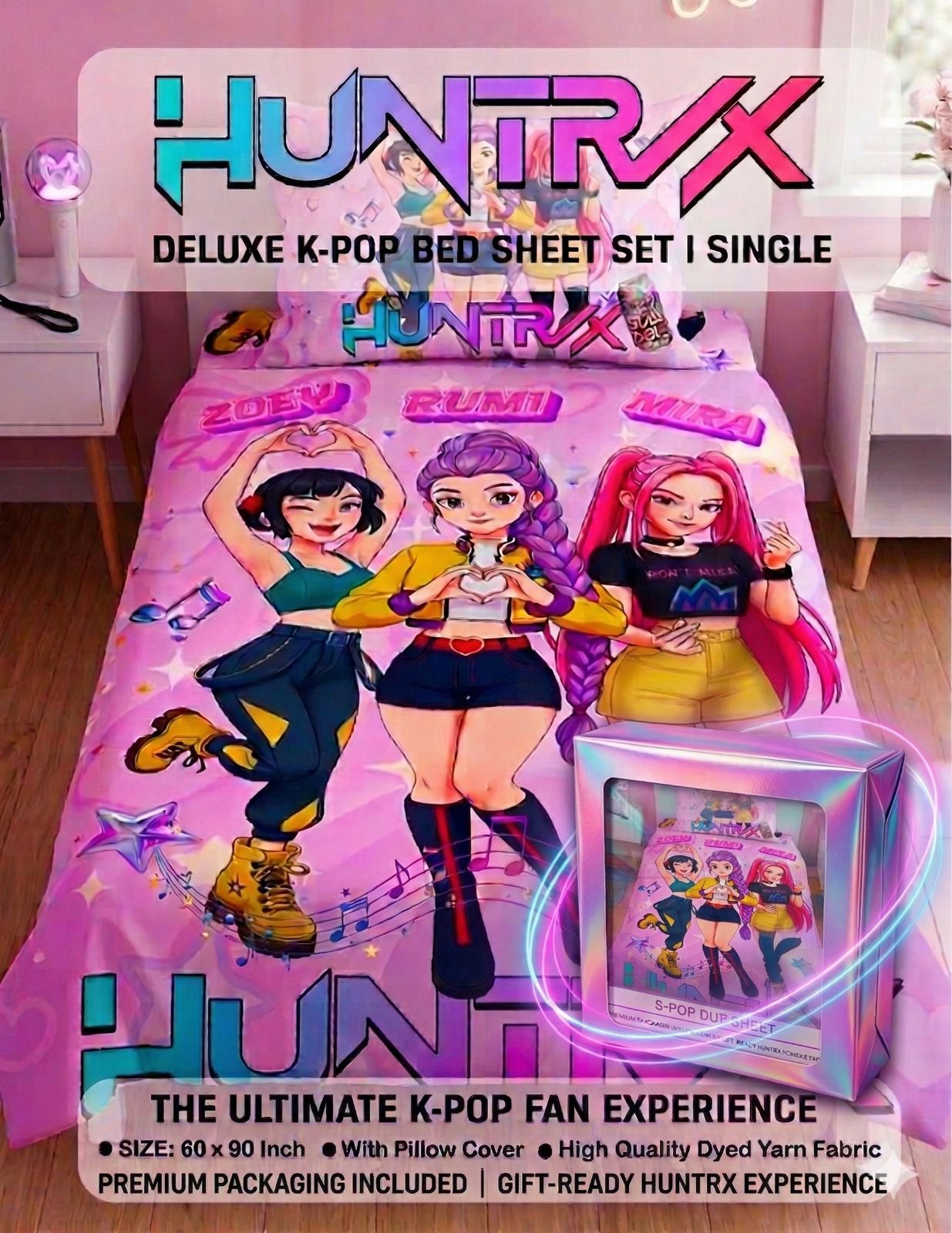Kpop Bedsheet