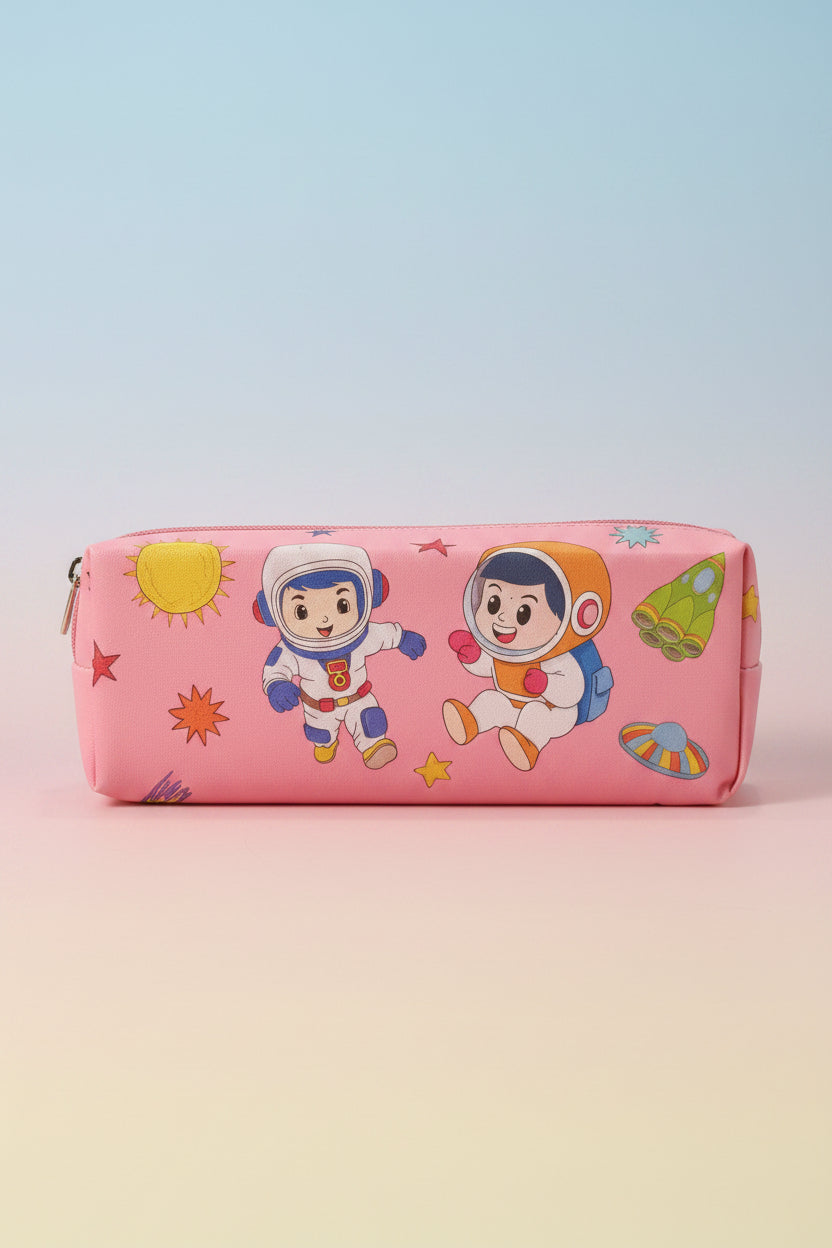 Astronaut Space Stationery Pouch | Aesthetic Pencil Case & Organizer