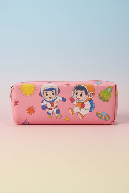 Astronaut Space Stationery Pouch | Aesthetic Pencil Case & Organizer