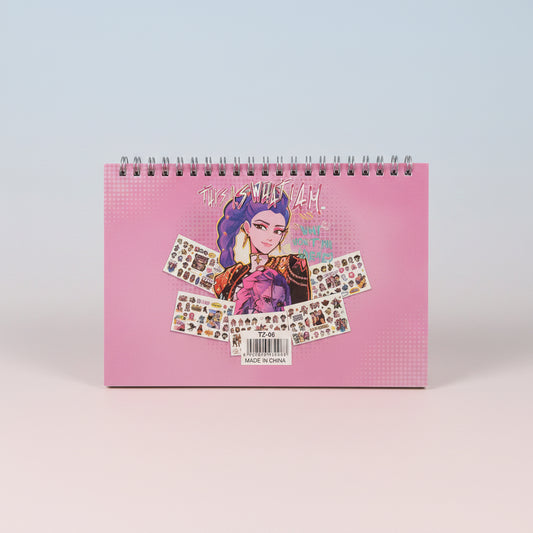 K-Pop Sticker Book | Aesthetic Idol Sticker Collection