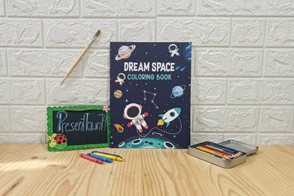 Space Colouring Book Fun for Kids