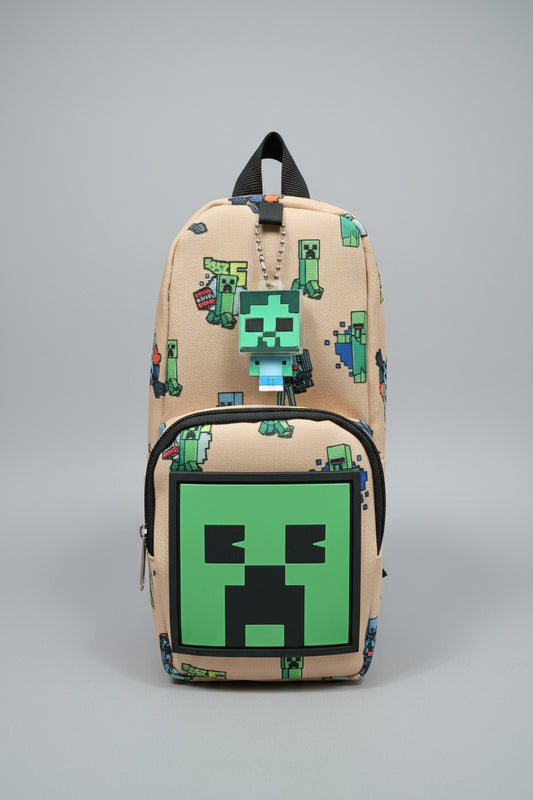 Minecraft Multi-Functional Pencil Case & Utility Pouch | Cute School Stationery Organizer for Kids