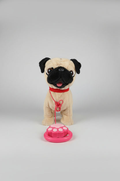Interactive Talking & Walking Plush Dog | Repeating Voice Toy