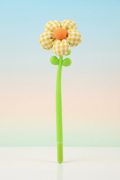 Patterned Flower Pens | Aesthetic Floral Gel Ink Pens