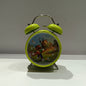 Minecraft Character Twin Bell Alarm Clock | Pixel Gamer Desk & Table Clock for Kids