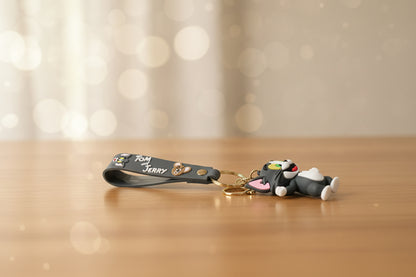 Beautiful Tom and Jerry Key Ring