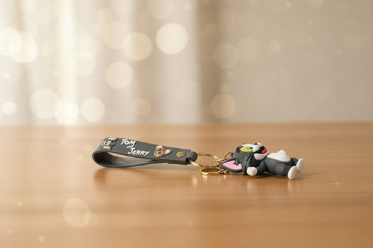Beautiful Tom and Jerry Key Ring