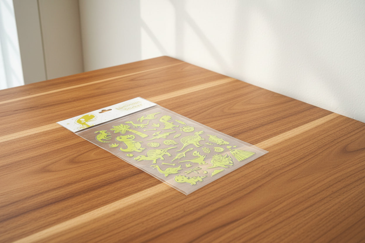 Glowing stickers