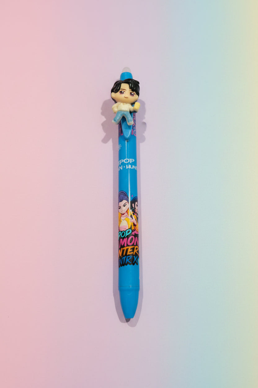 K-Pop Demon Hunters Erasable Gel Pen | Aesthetic Idol Writing Tool