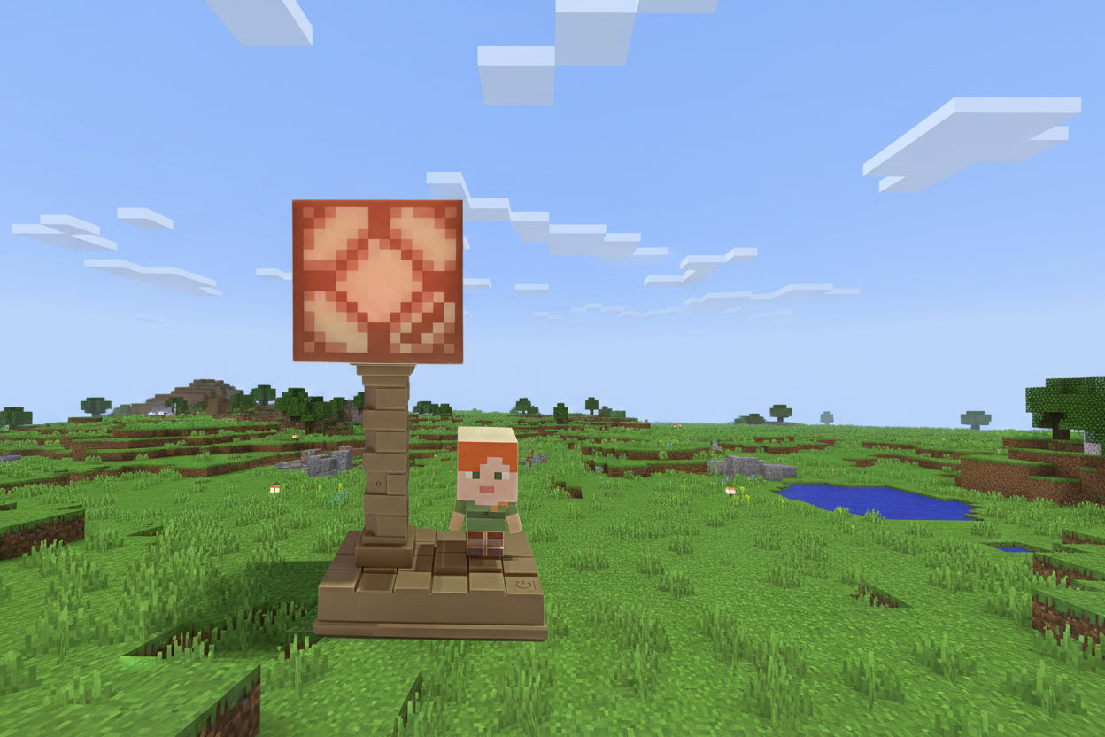 Minecraft Reachargeable Lamp