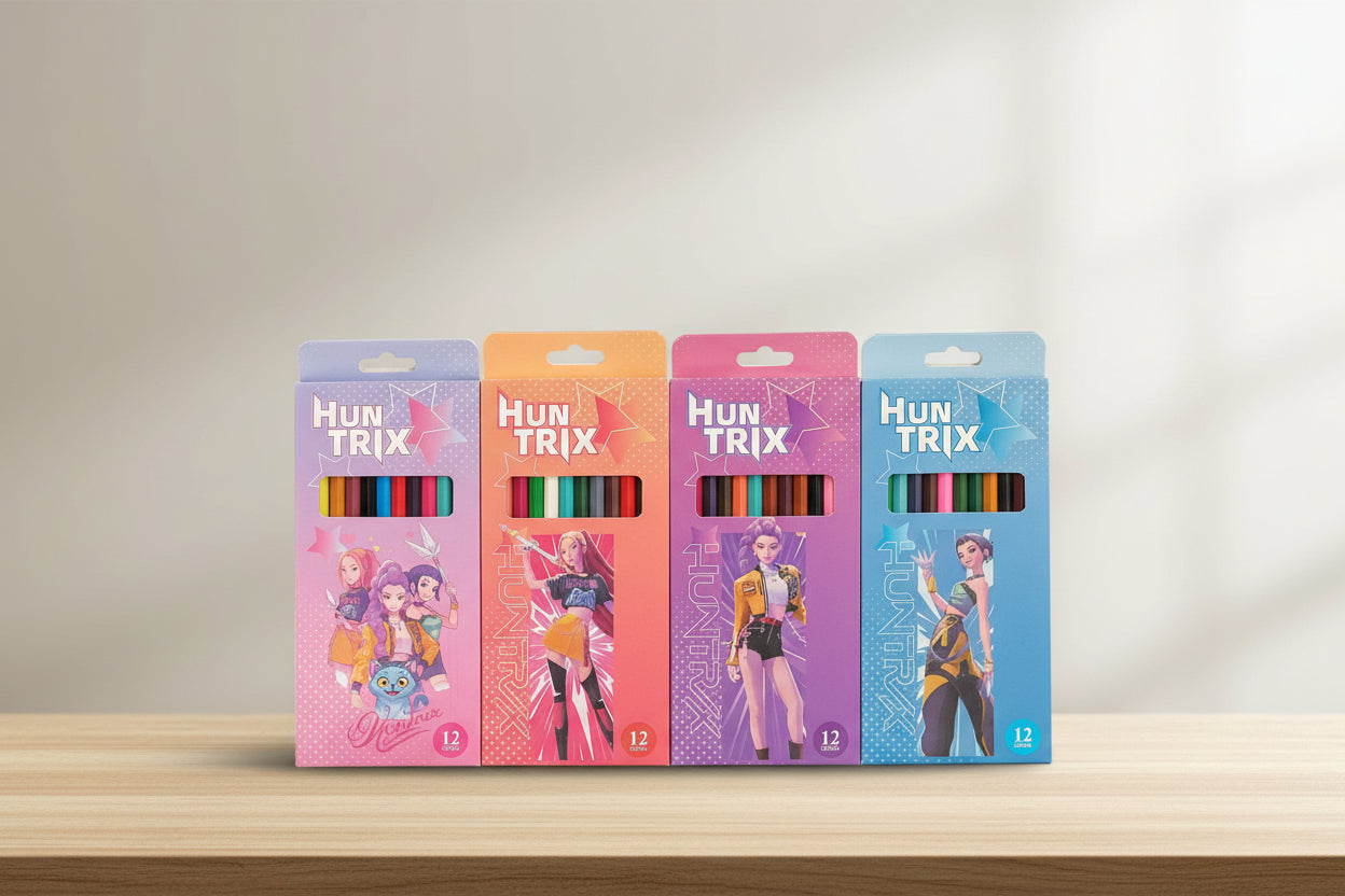 K-pop Demon Hunters Pencil Colours