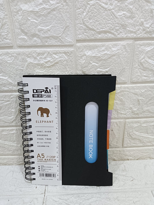 Thick A5 - Multi Color Diary