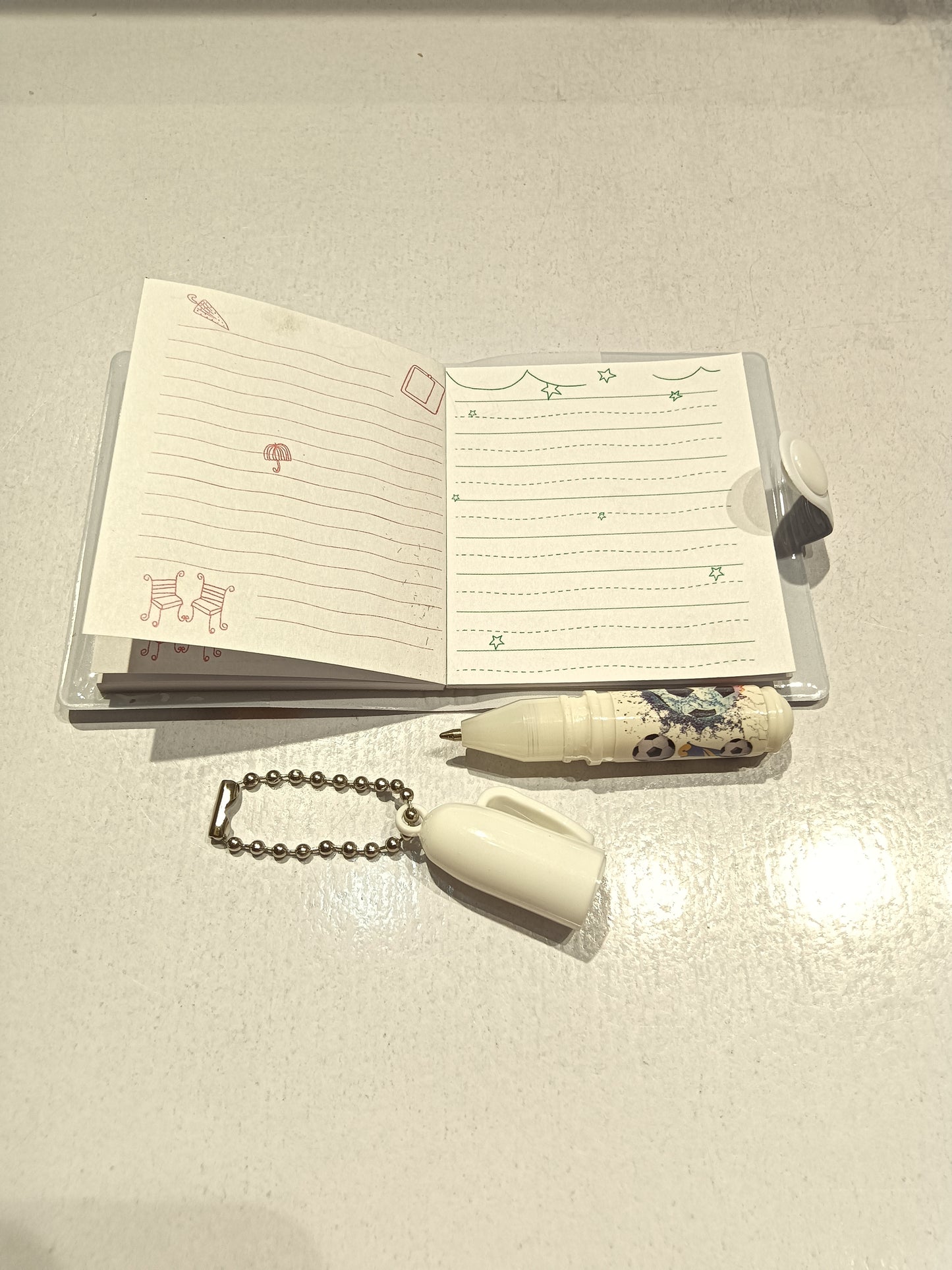 Football Mini Diary Pen