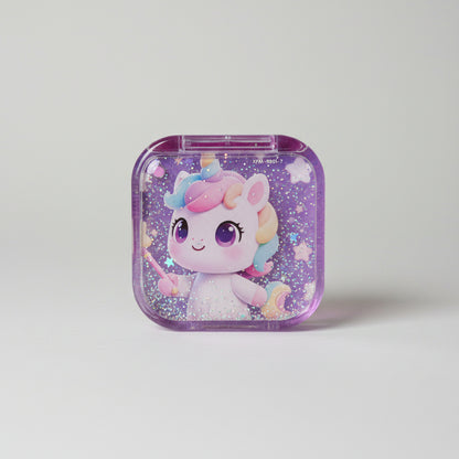 Cute Unicorn Water Glitter Pencil Sharpeners | Magical Liquid Sharpeners for Kids