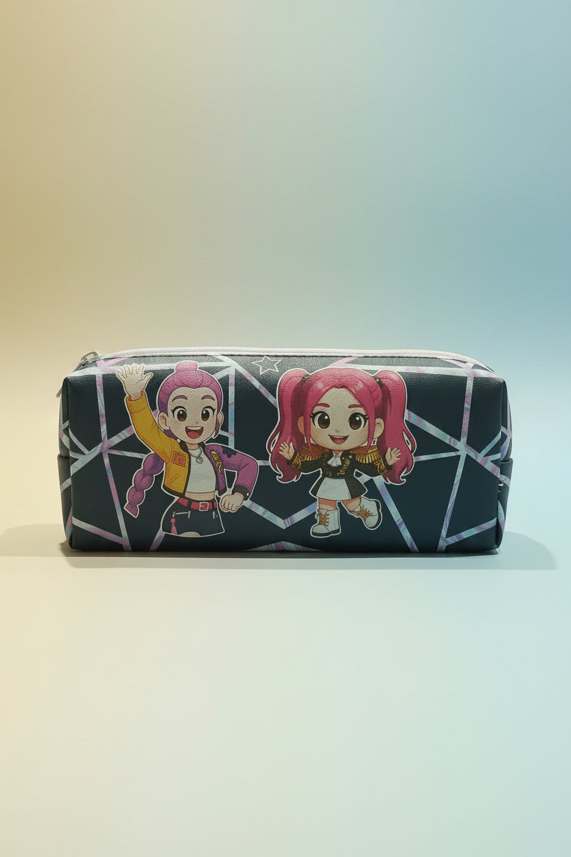 K-Pop Stationery Pouch | Aesthetic Pencil Case & Organizer