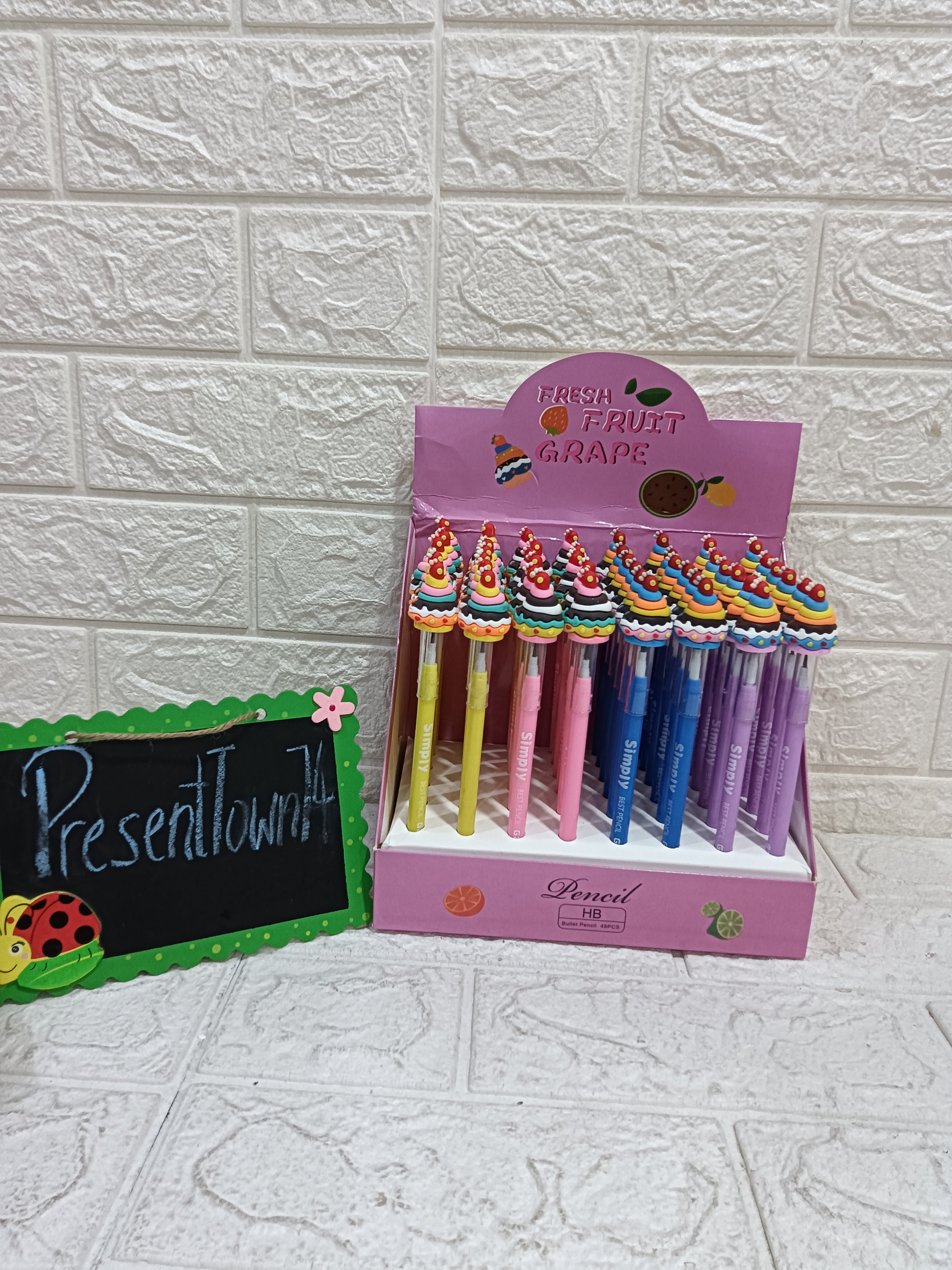 Icecream Stack Pencil set of 4