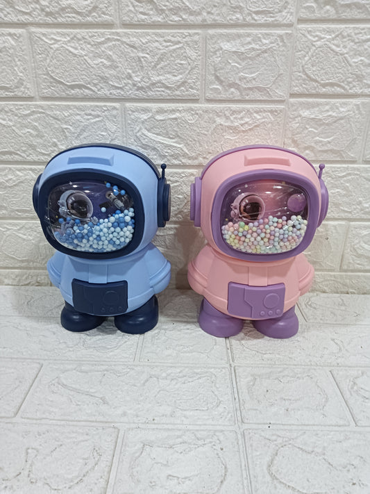 Space Money Bank for Coins Collection