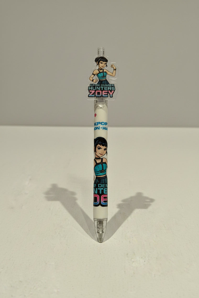 K-Pop Demon Hunters Gel Pen | Aesthetic Idol Character Writing Pen