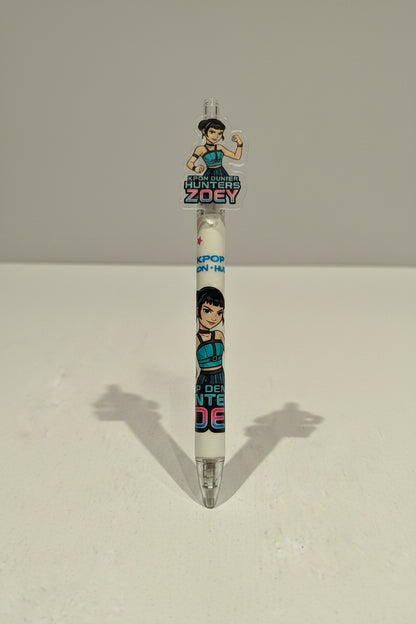 K-Pop Demon Hunters Gel Pen | Aesthetic Idol Character Writing Pen