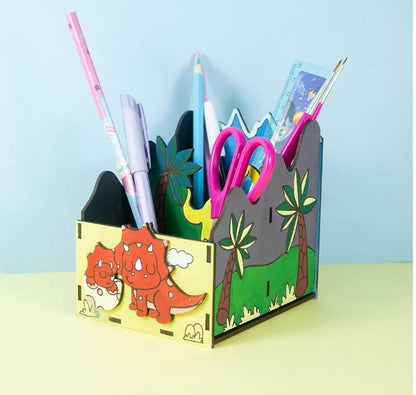 DIY Wooden Pen Stand