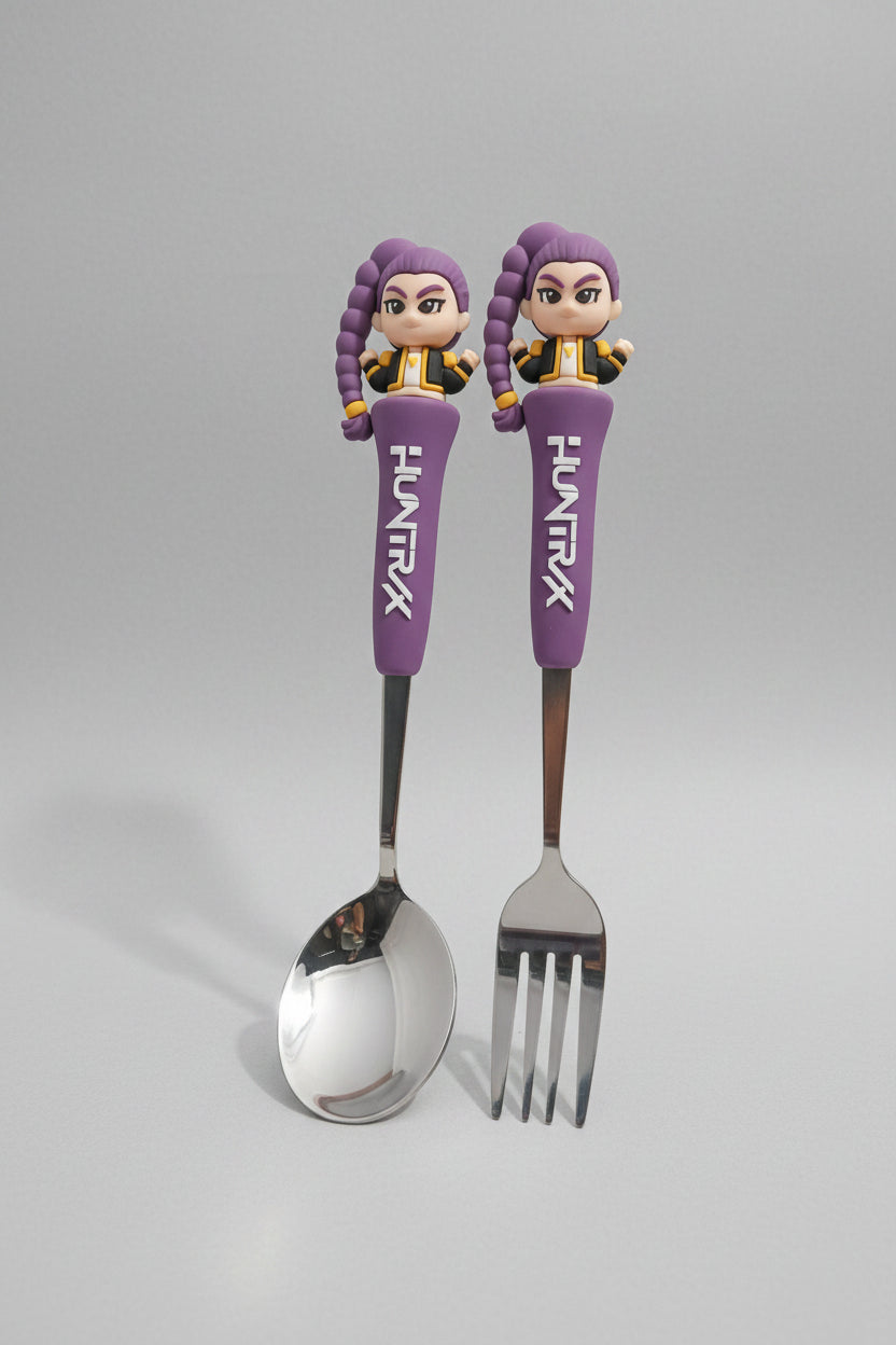 Rumi Cutlery Set | Portable Spoon & Fork Flatware Set