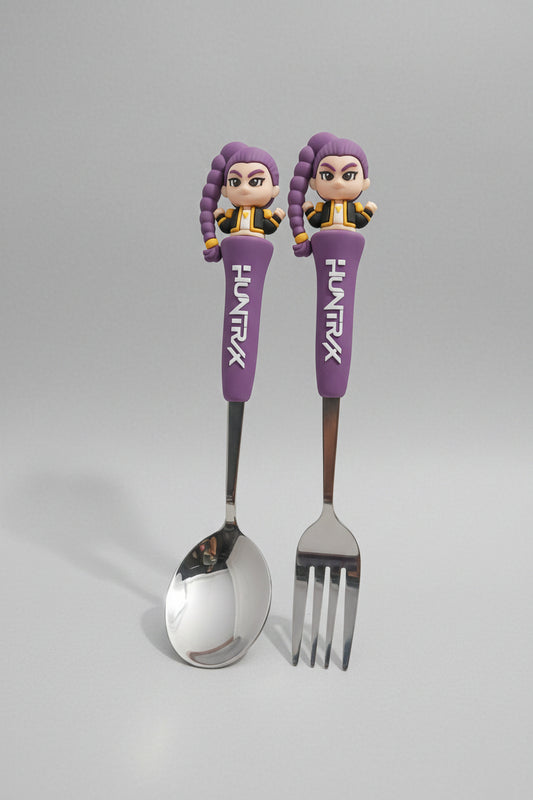 Rumi Cutlery Set | Portable Spoon & Fork Flatware Set