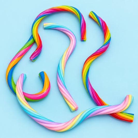 Colorful Stretchy Noodles Squishy Toy | Sensory Stress Relief Fidget