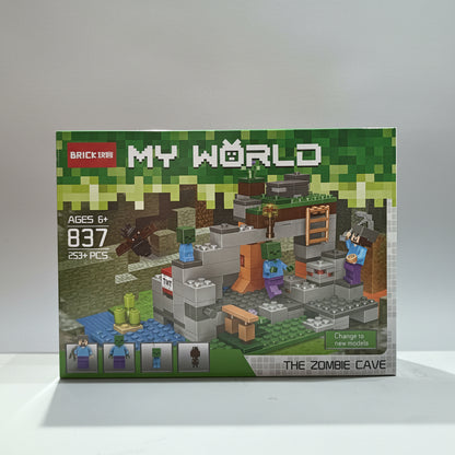 Minecraft Building Blocks Set | 3D Pixel World Construction Toys