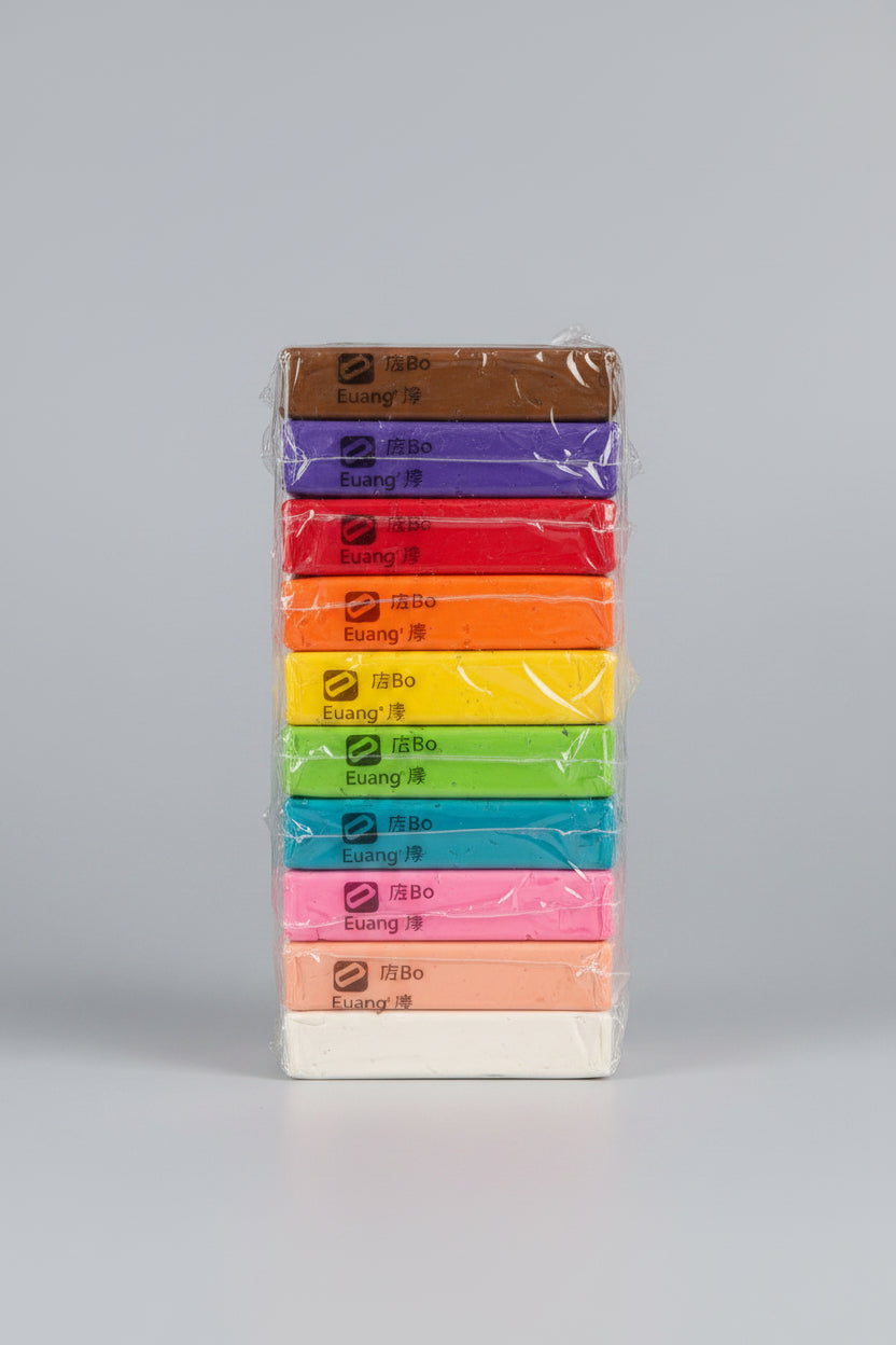 Air Dry Clay Set (Pack of 12 Colors) | Super Light Modeling Clay