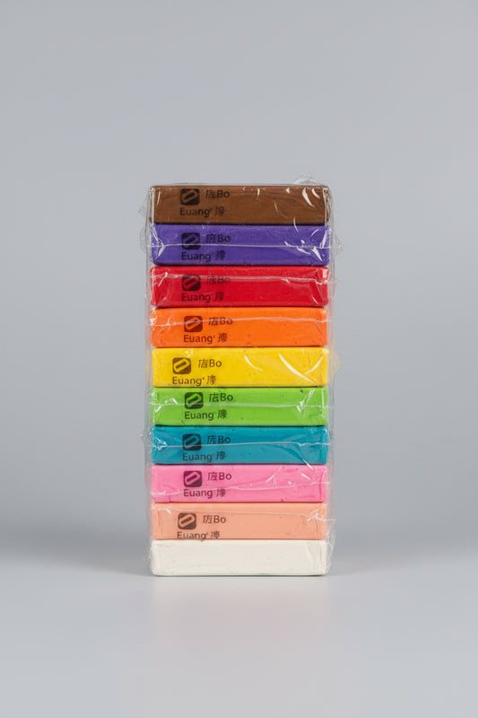 Air Dry Clay Set (Pack of 12 Colors) | Super Light Modeling Clay