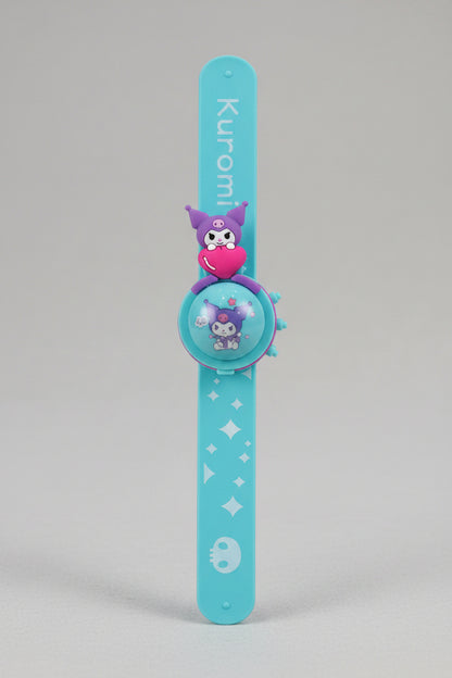Character Wristbands / Slap Bands Set with Digital Watch | Cute & Fun Kids Accessories