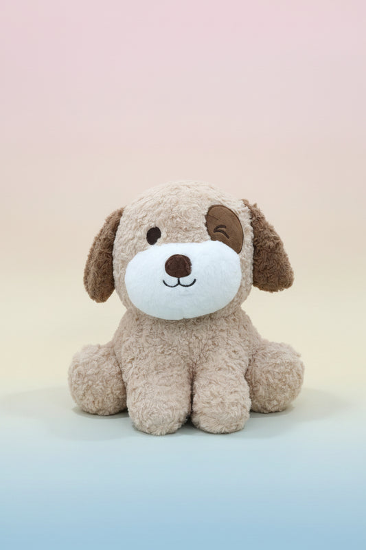 Cute Plush Sitting Dog Toy