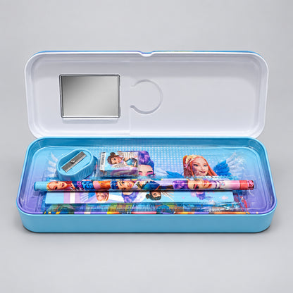 K-Pop Pencil Box  | Cute Idol Geometry Case with Accessories