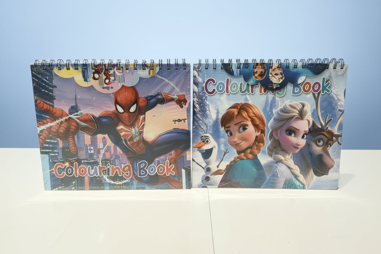 Colour Book With Sticker