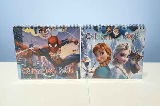 Colour Book With Sticker