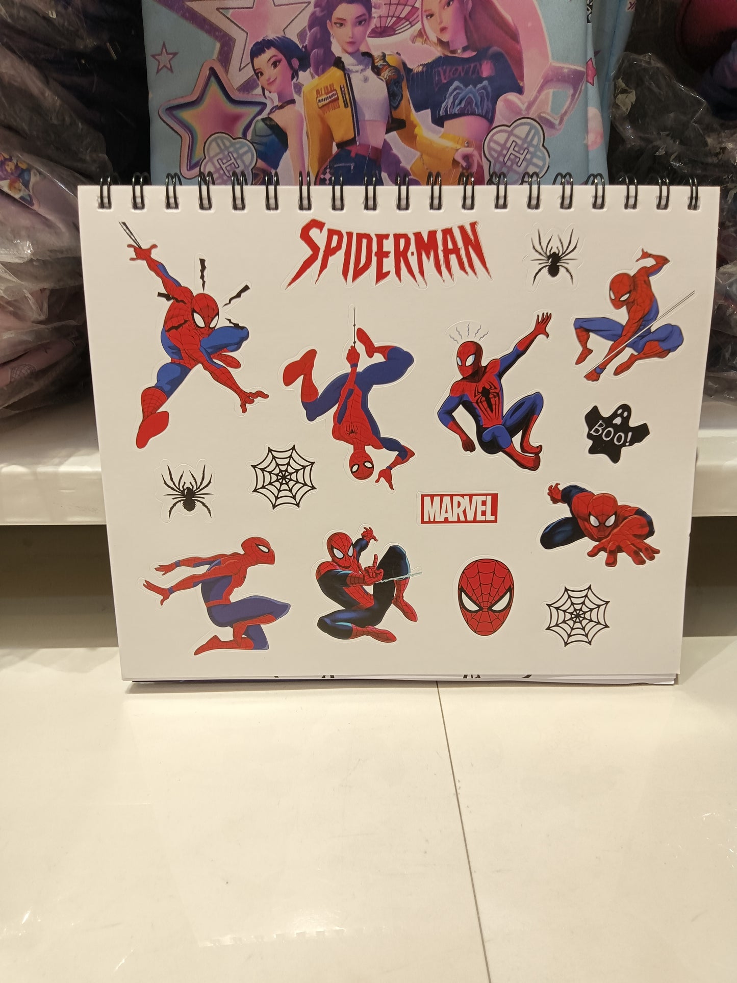 Colour Book With Sticker