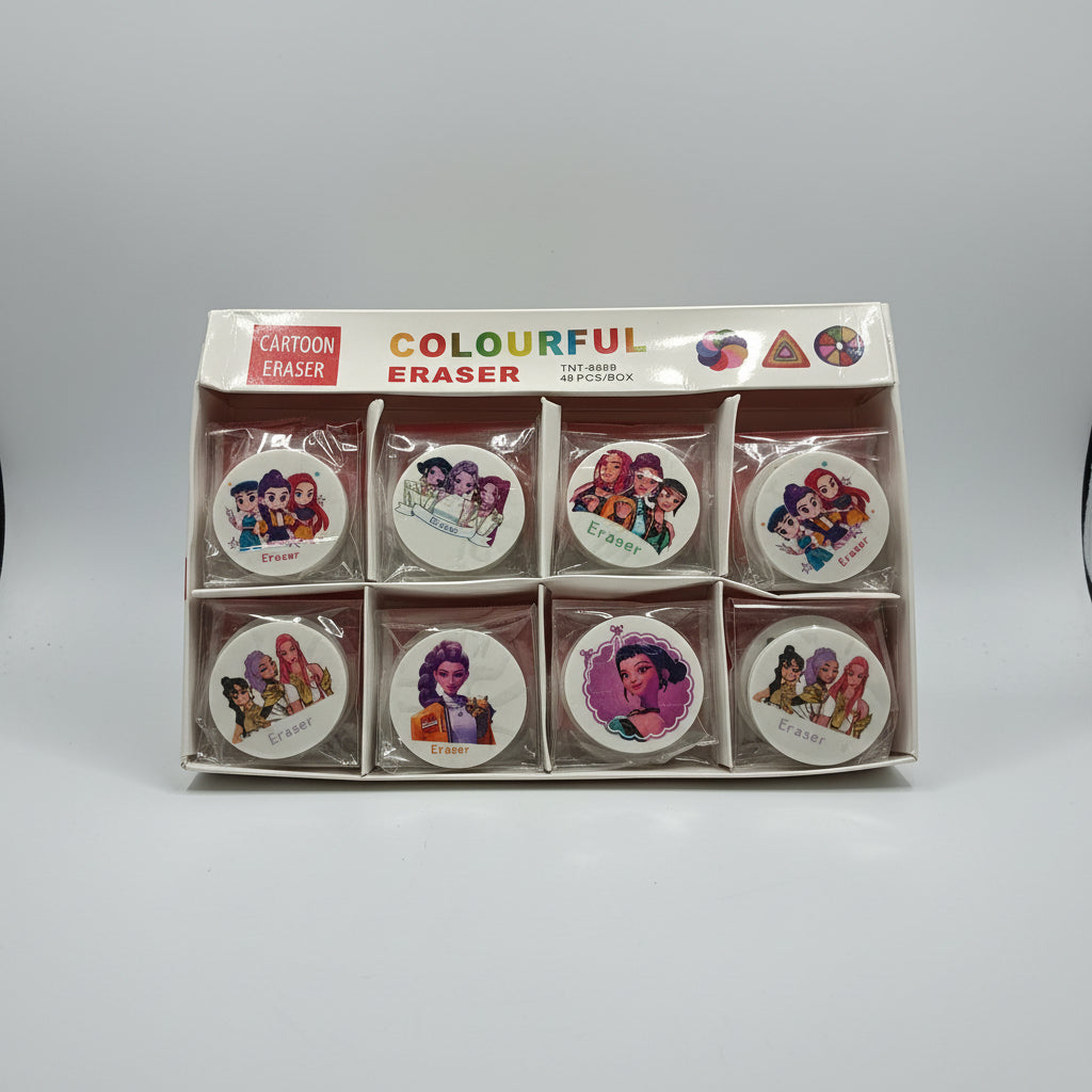 K-Pop Theme Eraser | Aesthetic School & Office Stationery