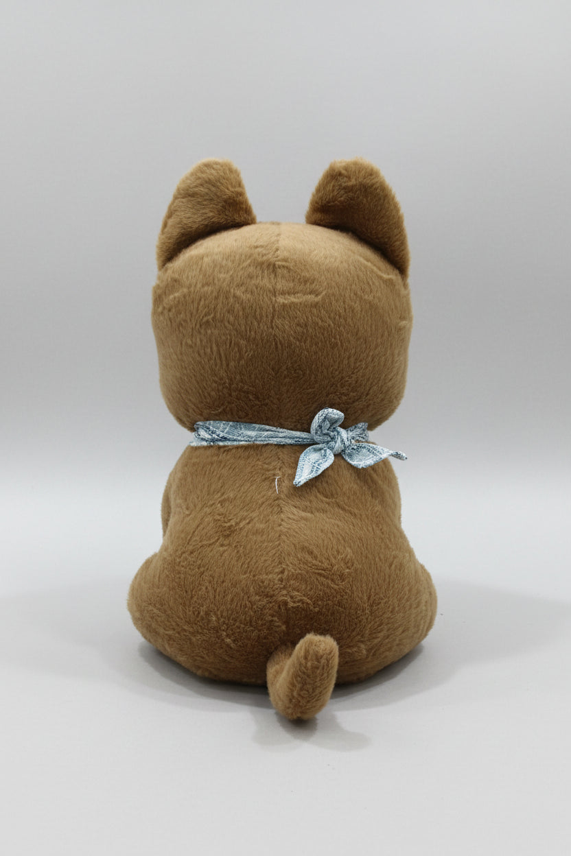 Brown Cute Plush Dog Toy